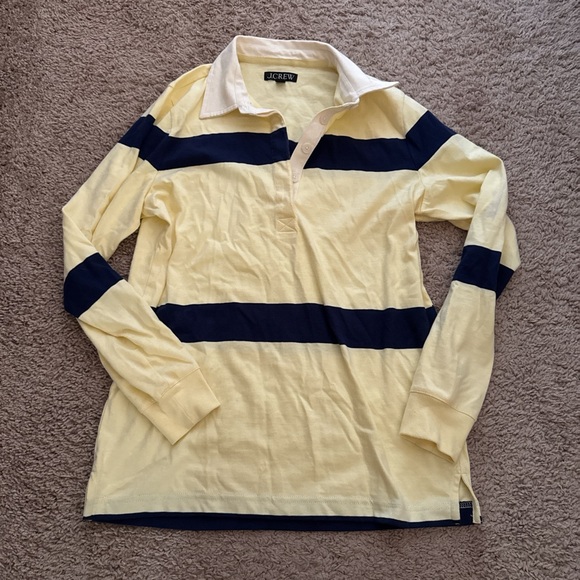 J. Crew Tops - J.Crew rugby polo